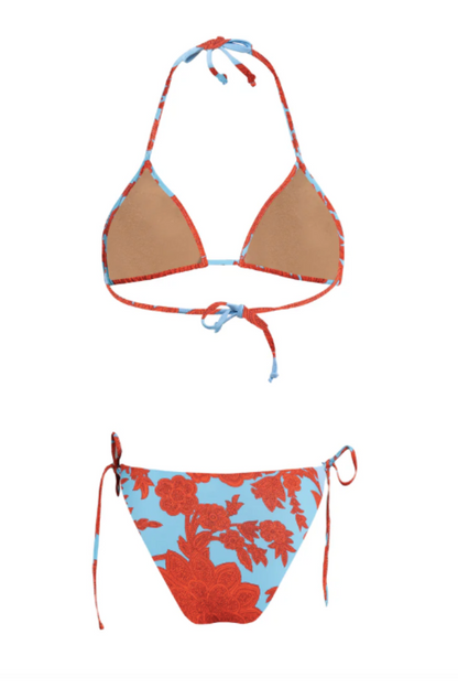 Matia / Bikini Set / Flores Rojas