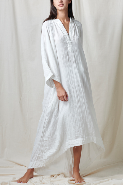 Tangier Caftan White