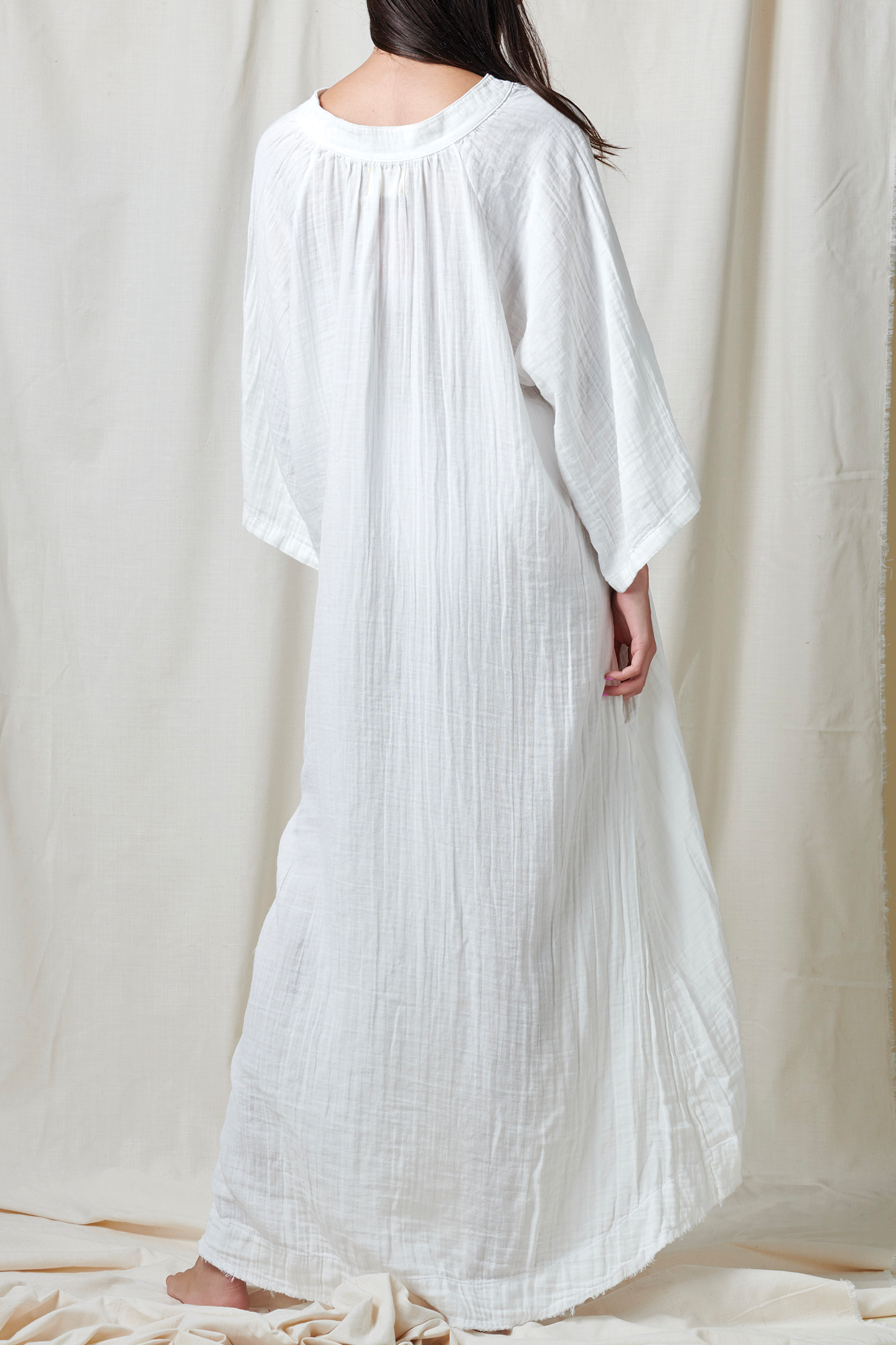 Tangier Caftan White